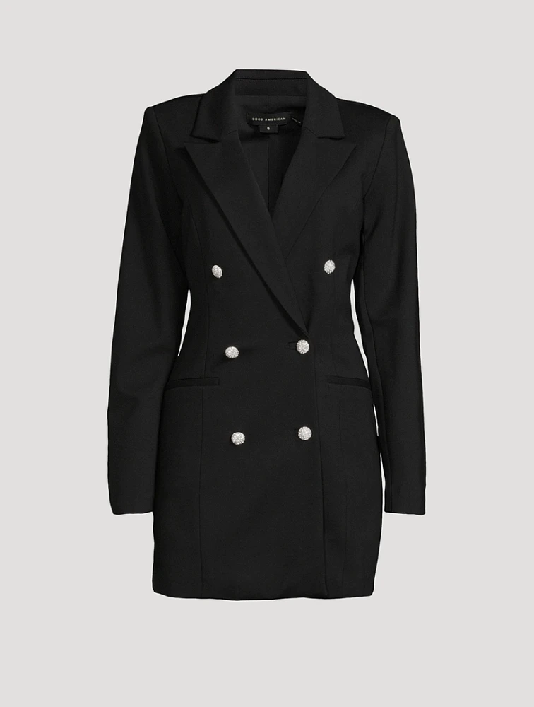 Double-Breasted Blazer Dress