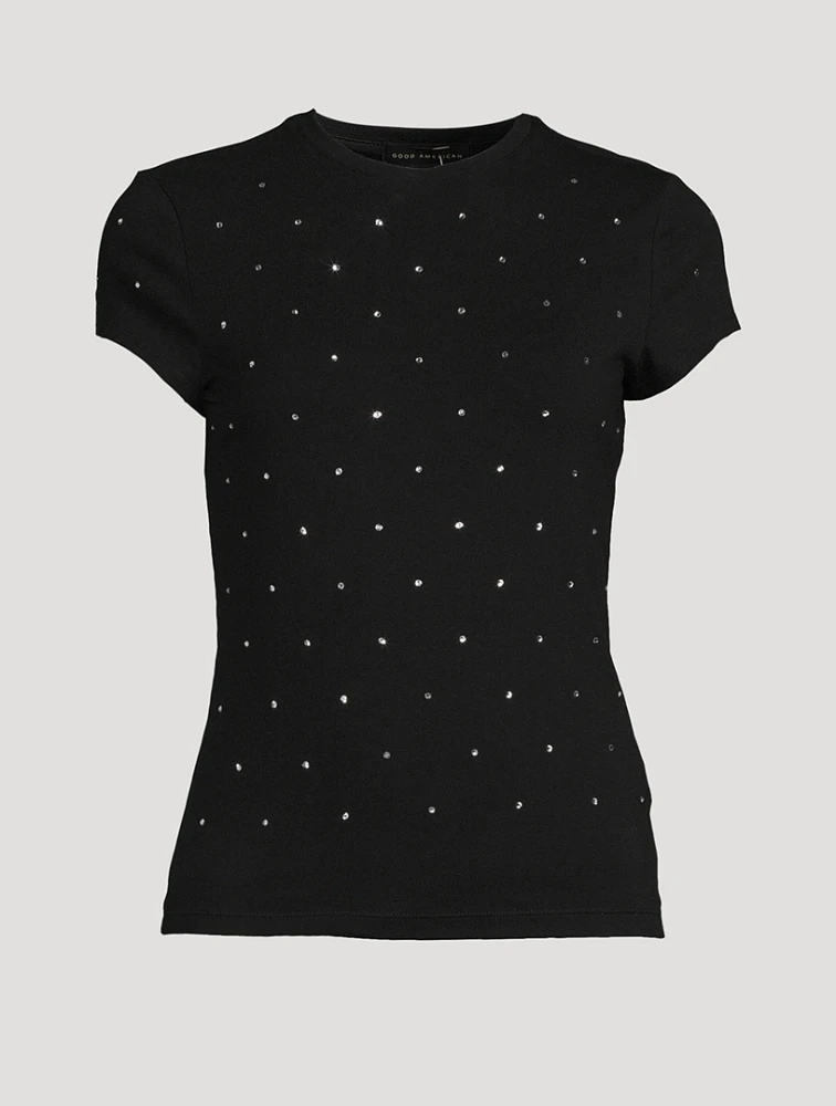 Crystal-Embellished Baby T-Shirt