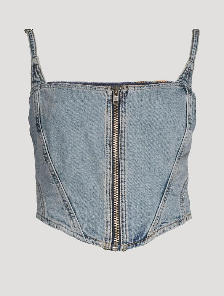 Denim Bustier