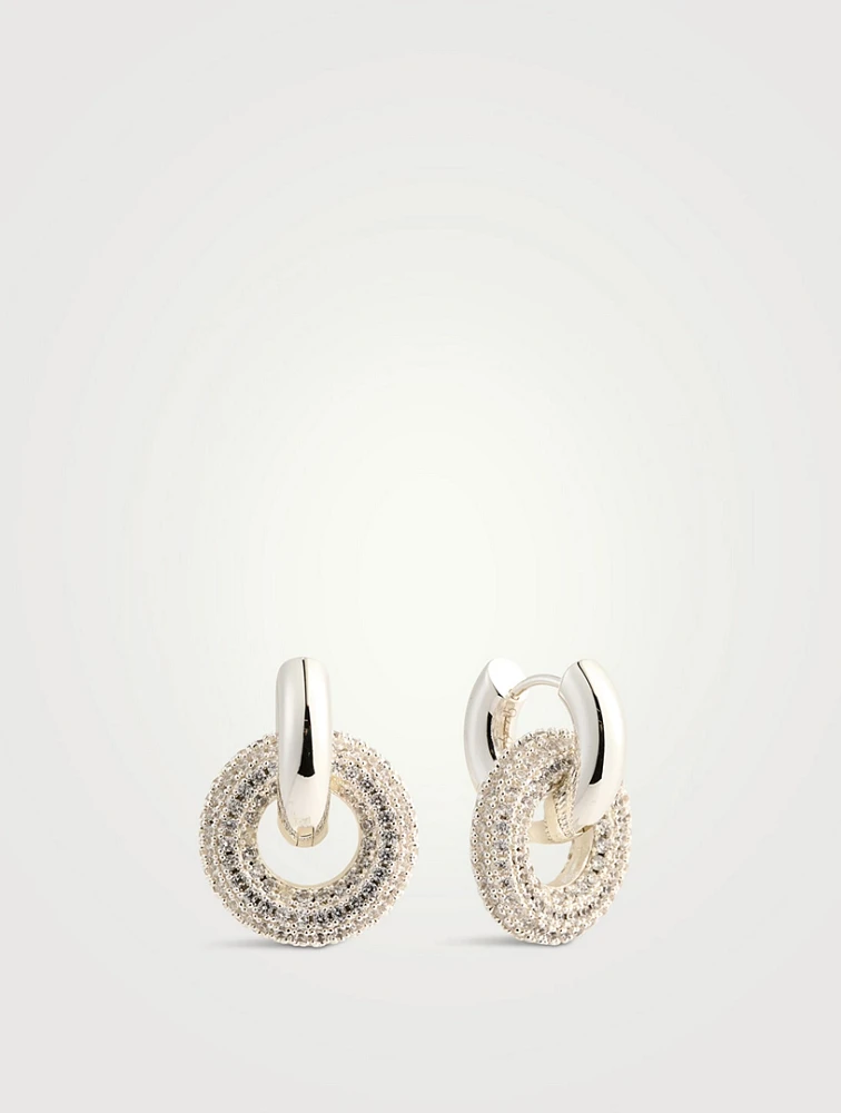 Large Pavé Doughnut Charm