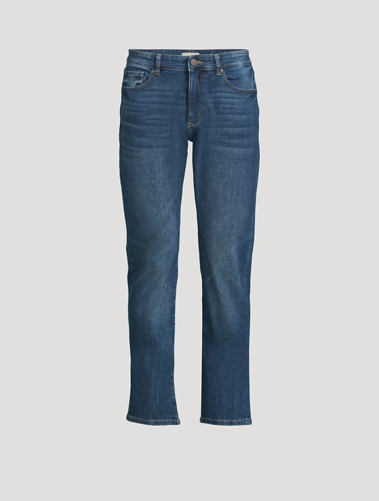 Russell Slim Straight-Leg Jeans