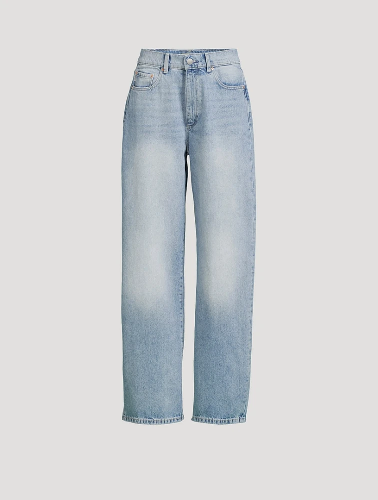 Taylor Barrel-Leg Jeans