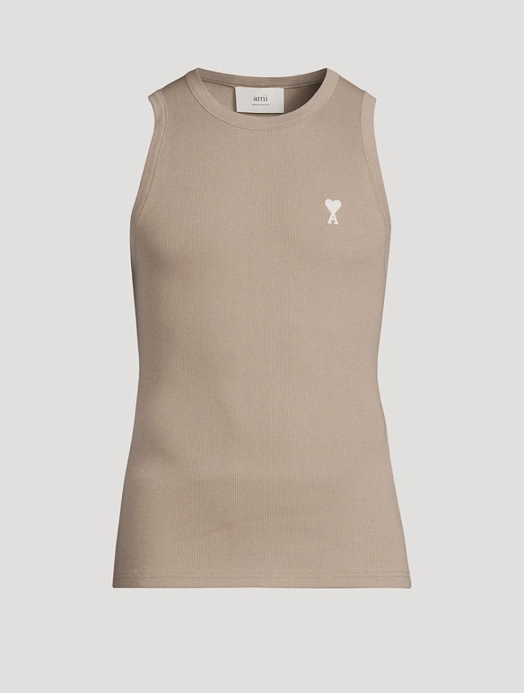 Ami de Cœur Ribbed Tank Top