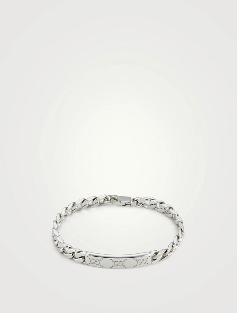 Gucci Signature Silver Bracelet