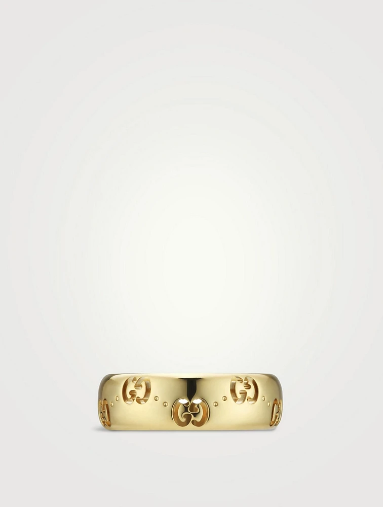 Icon 18K Gold Ring