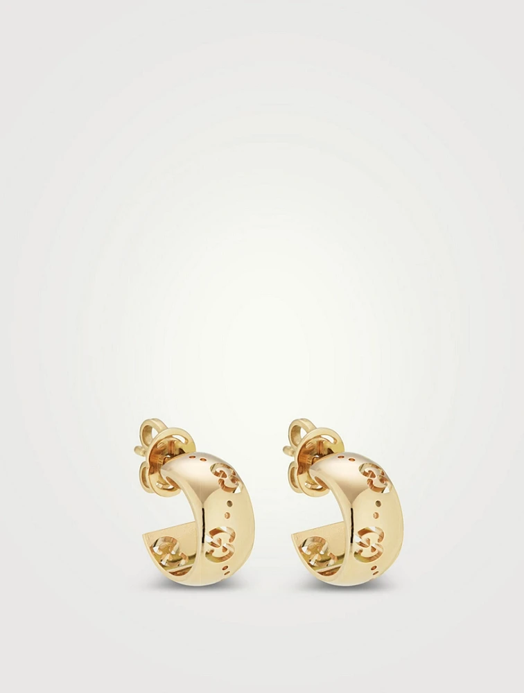 Icon 18K Gold Earrings