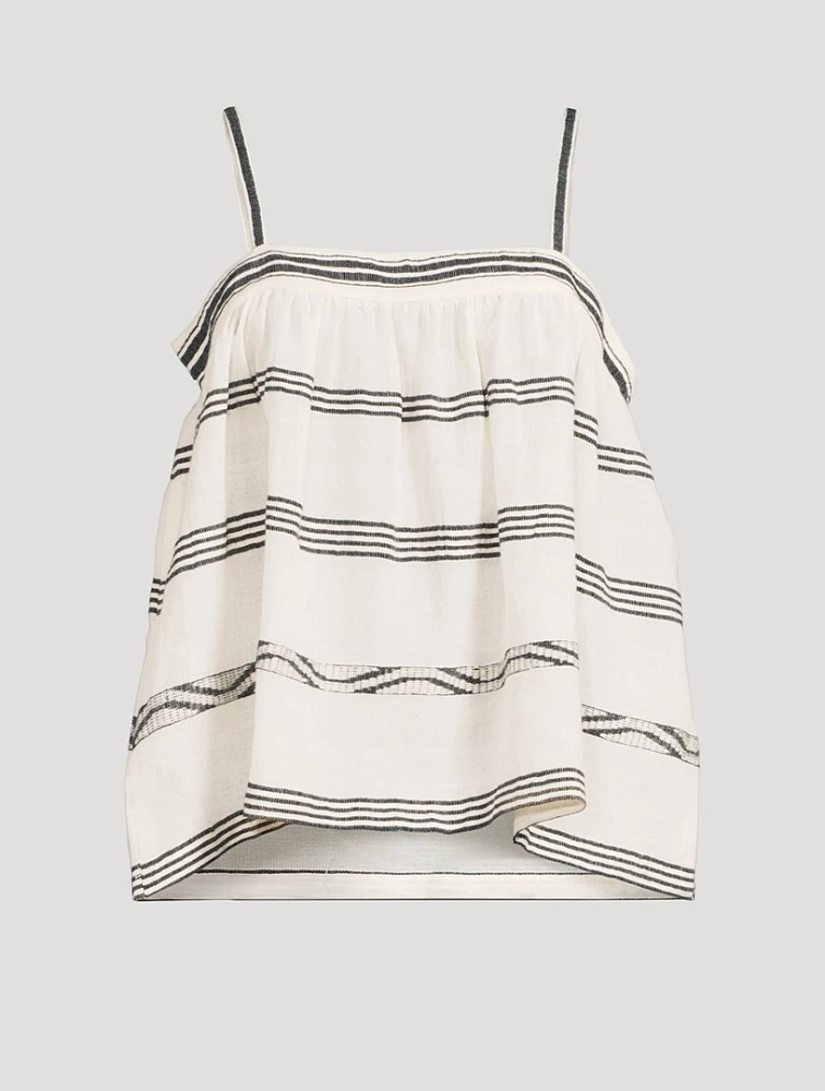 Thea Striped Tank Top