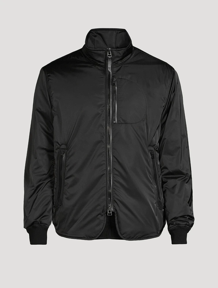 Satin Zip Jacket