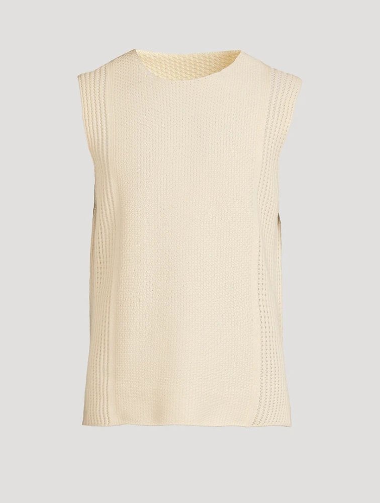 Rustic Knit Tank Top
