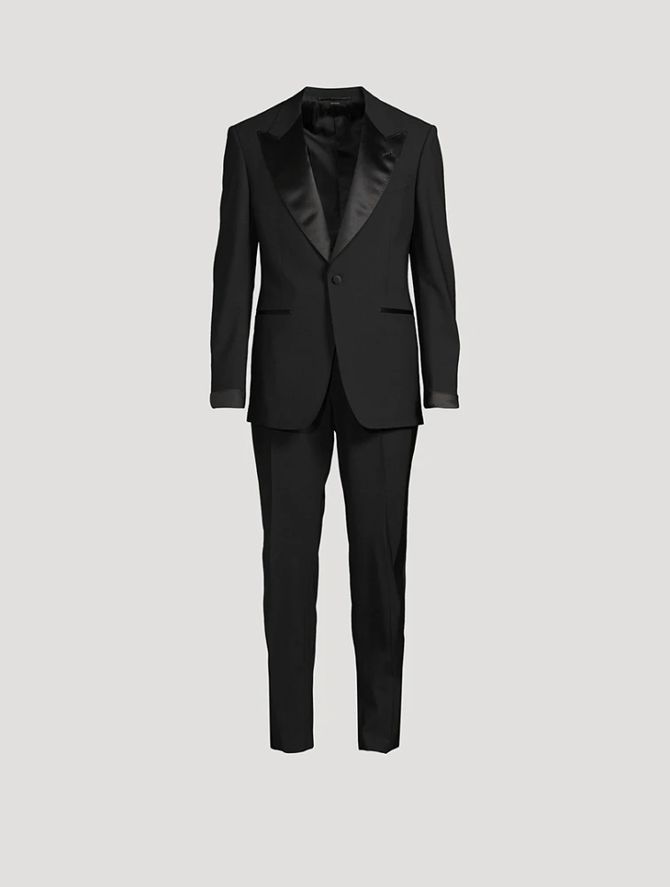 Bi-Stretch Wool Two-Piece Shelton Suit