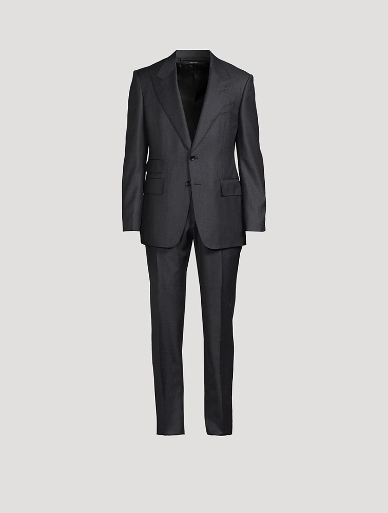 Sharkskin Two-Piece Shelton Suit