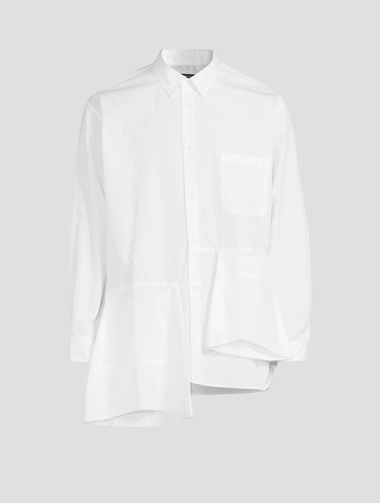 Asymmetric Long-Sleeve Shirt