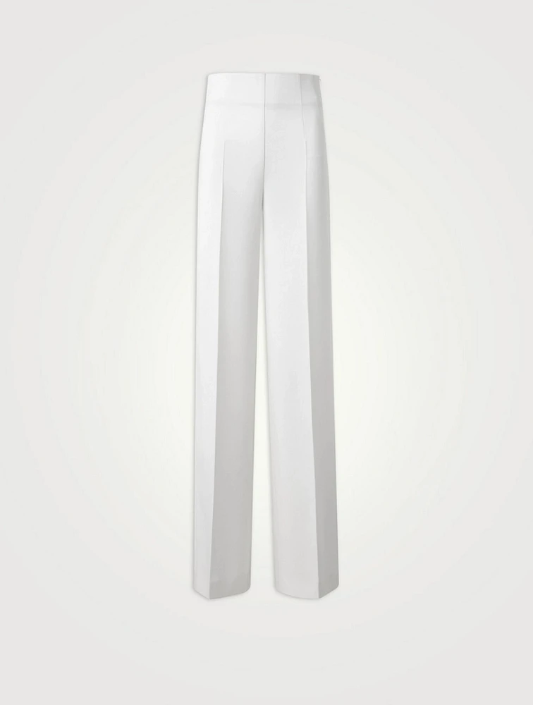 Fiyuki Double-Face Wool Trousers
