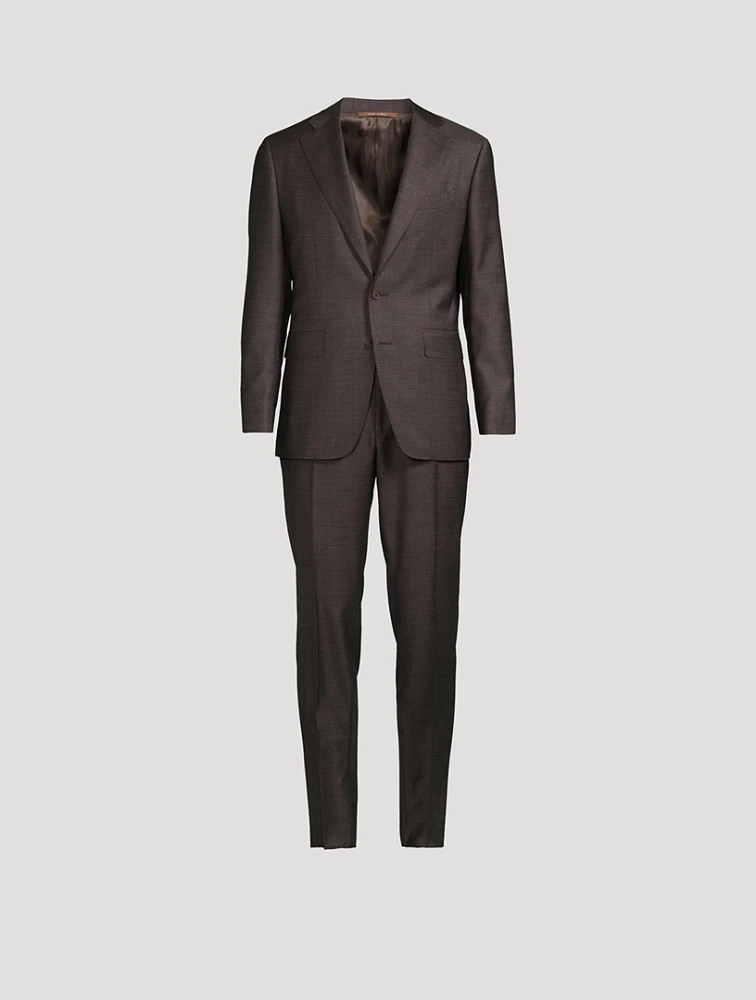 Two-Piece Sharkskin Suit