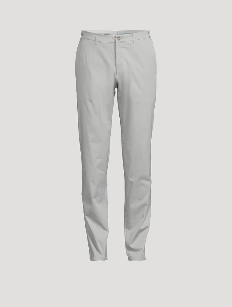 Stretch Cotton Trousers
