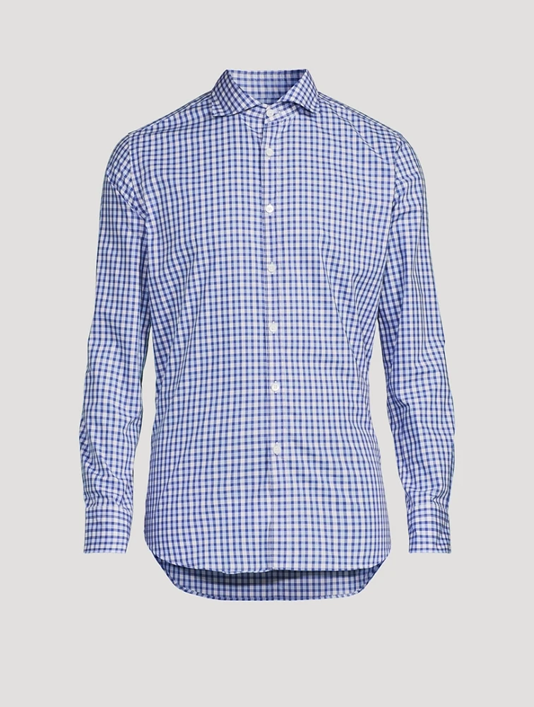 Sport Shirt Check Print