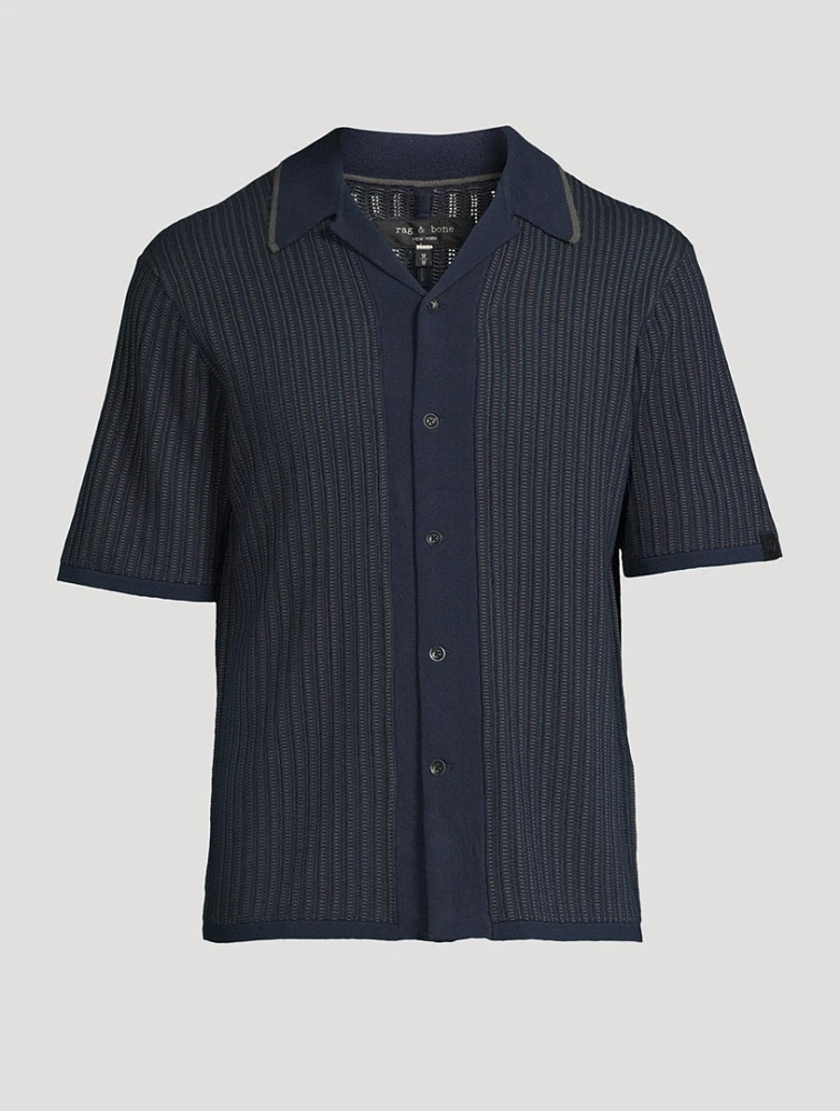 Harvey Knit Camp Shirt