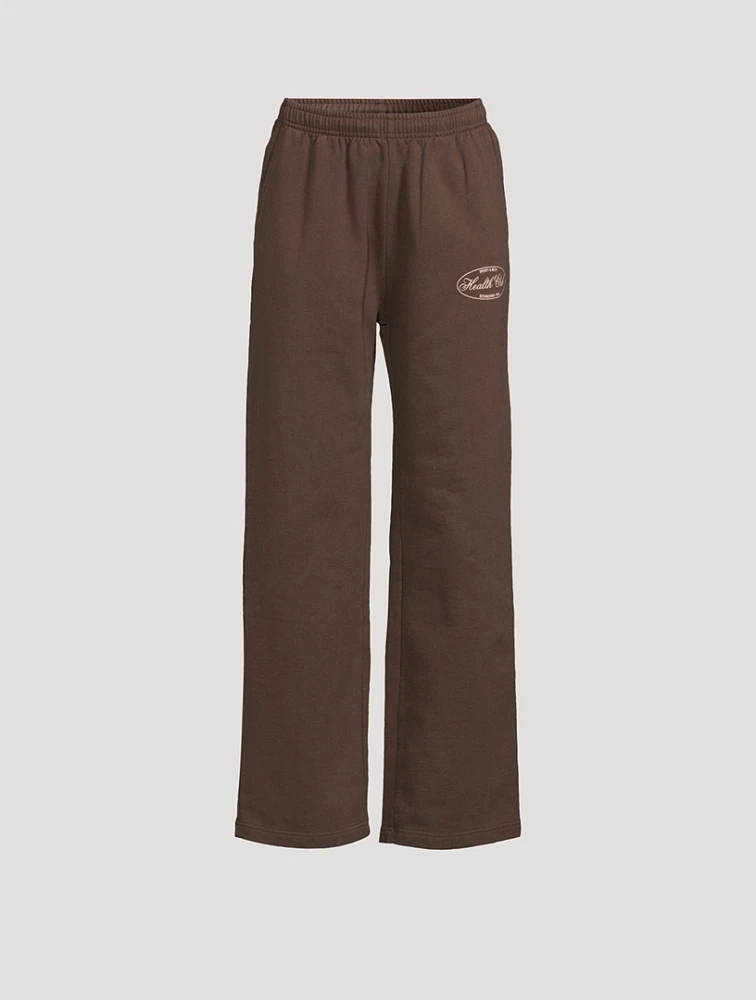 Oval Health Straight-Leg Sweatpants