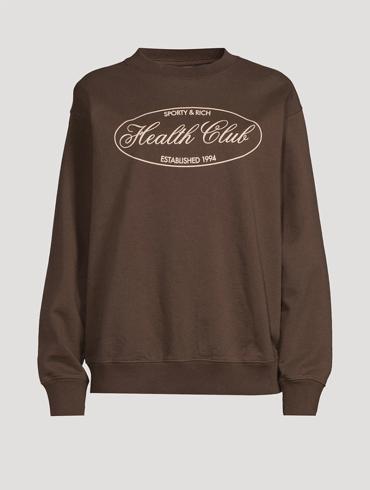 Oval Health Crewneck Sweatshirt
