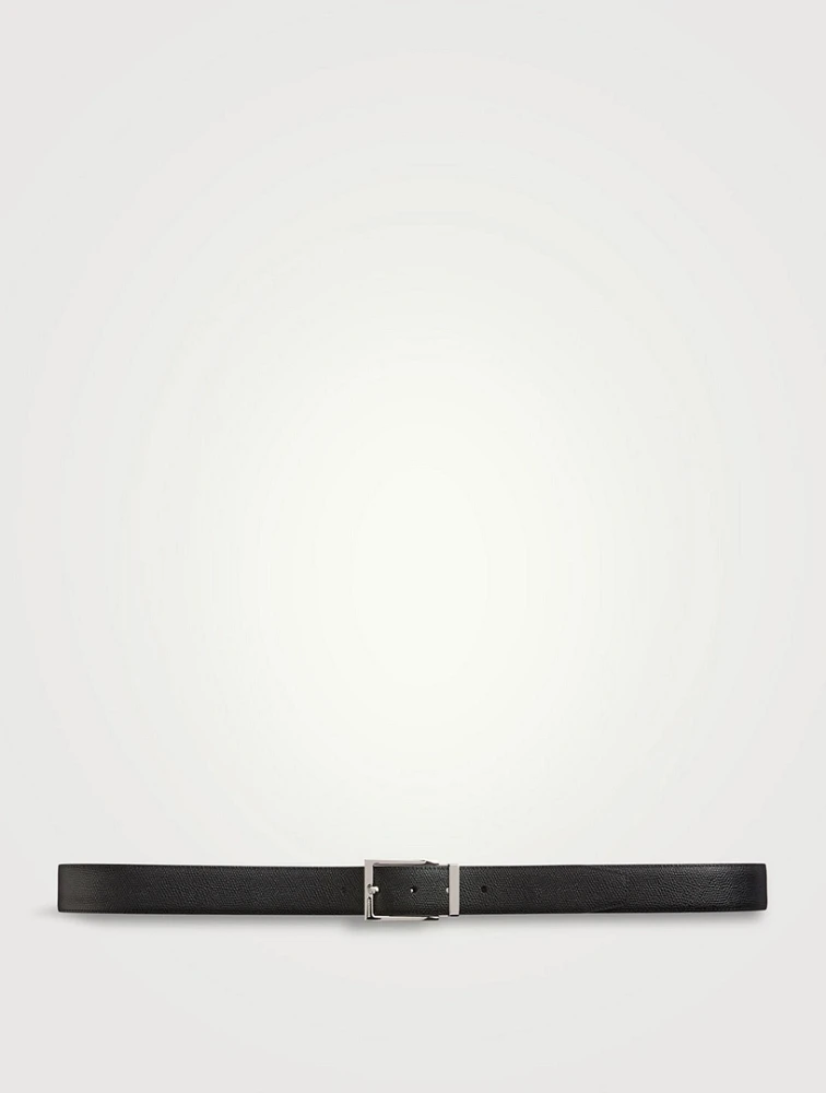Leather Reversible Belt
