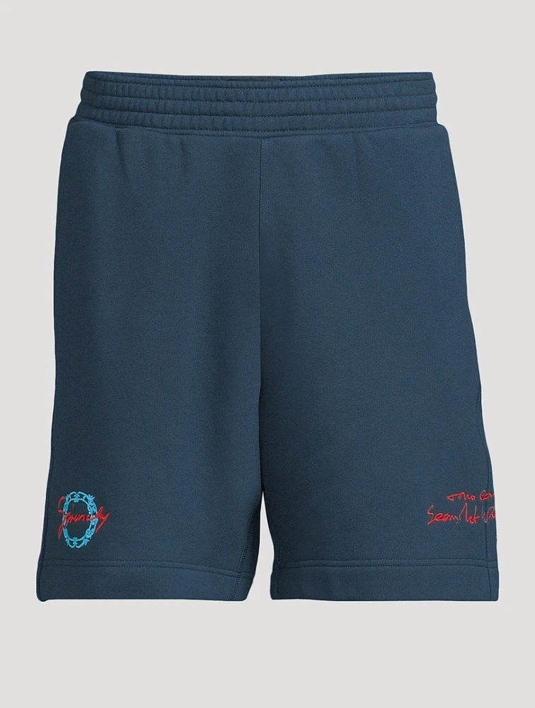 Embroidered Logo Sweatshorts