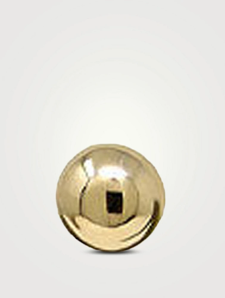 Anzie x Mel Soldera 14K Gold 2mm Ball Stud Earring
