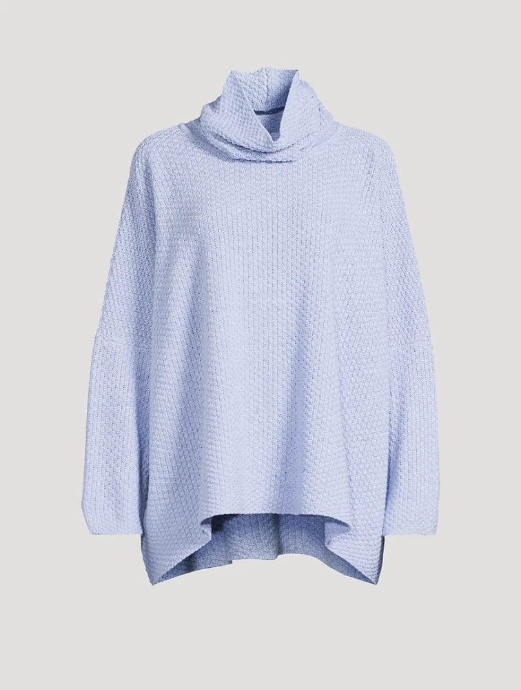 Monks Cowlneck Linen Cotton Sweater