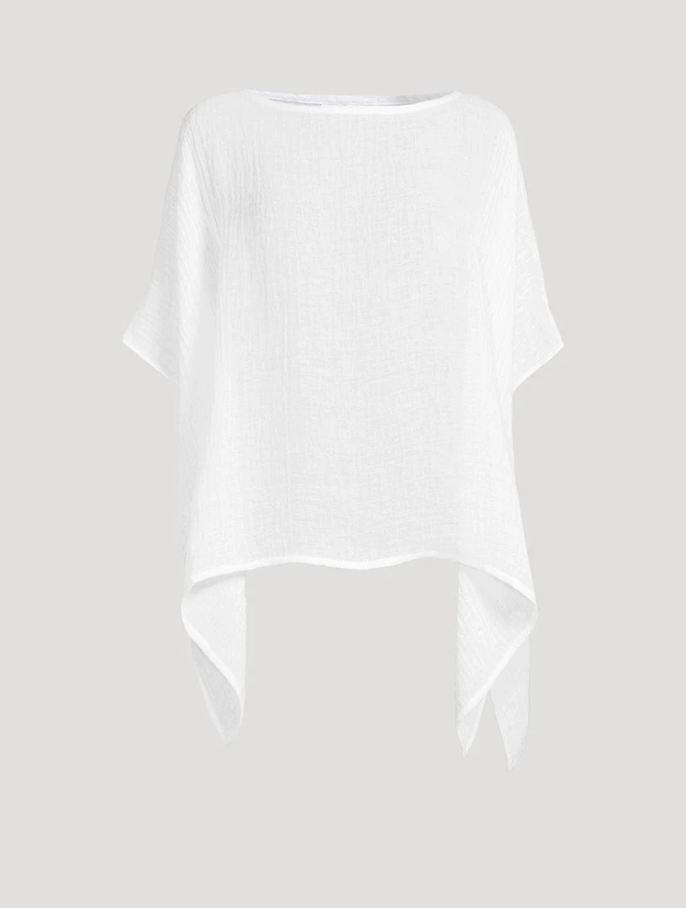 Crinkled Gauze Caftan