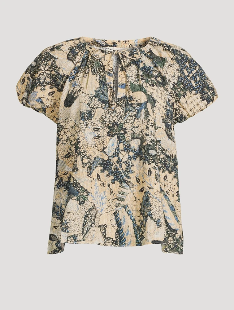 Issa Printed Blouse
