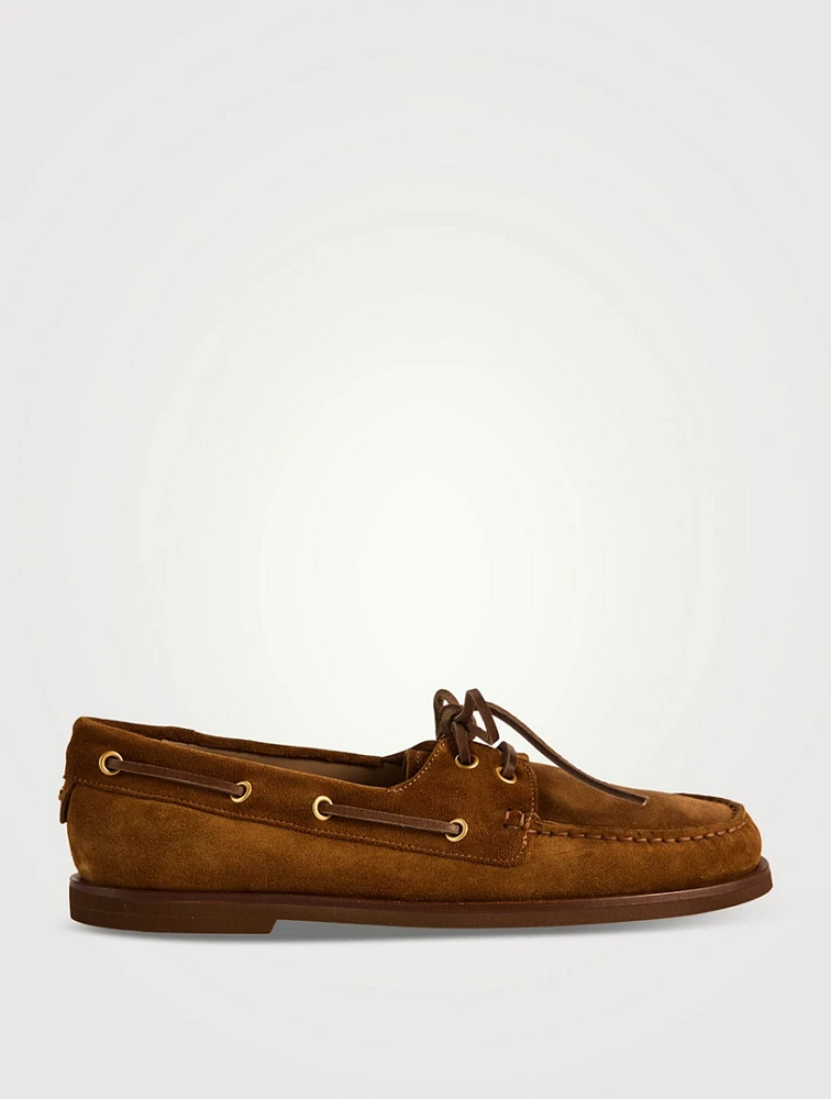 Vandée Suede Boat Shoes