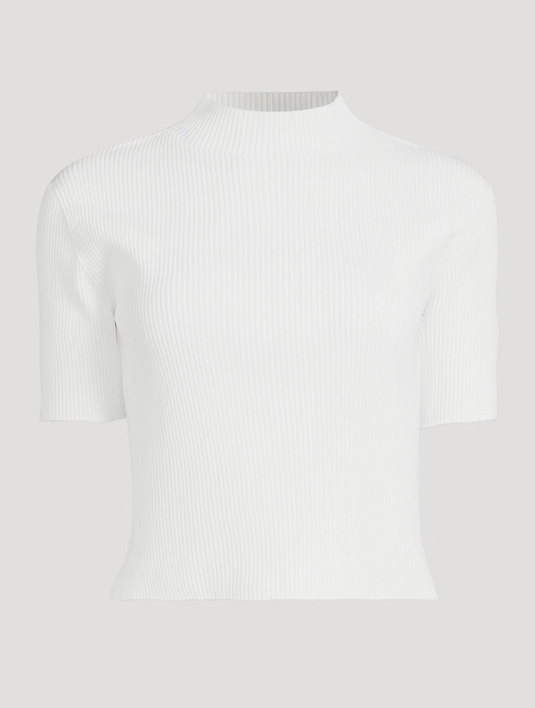 Portrait Short-Sleeve Top