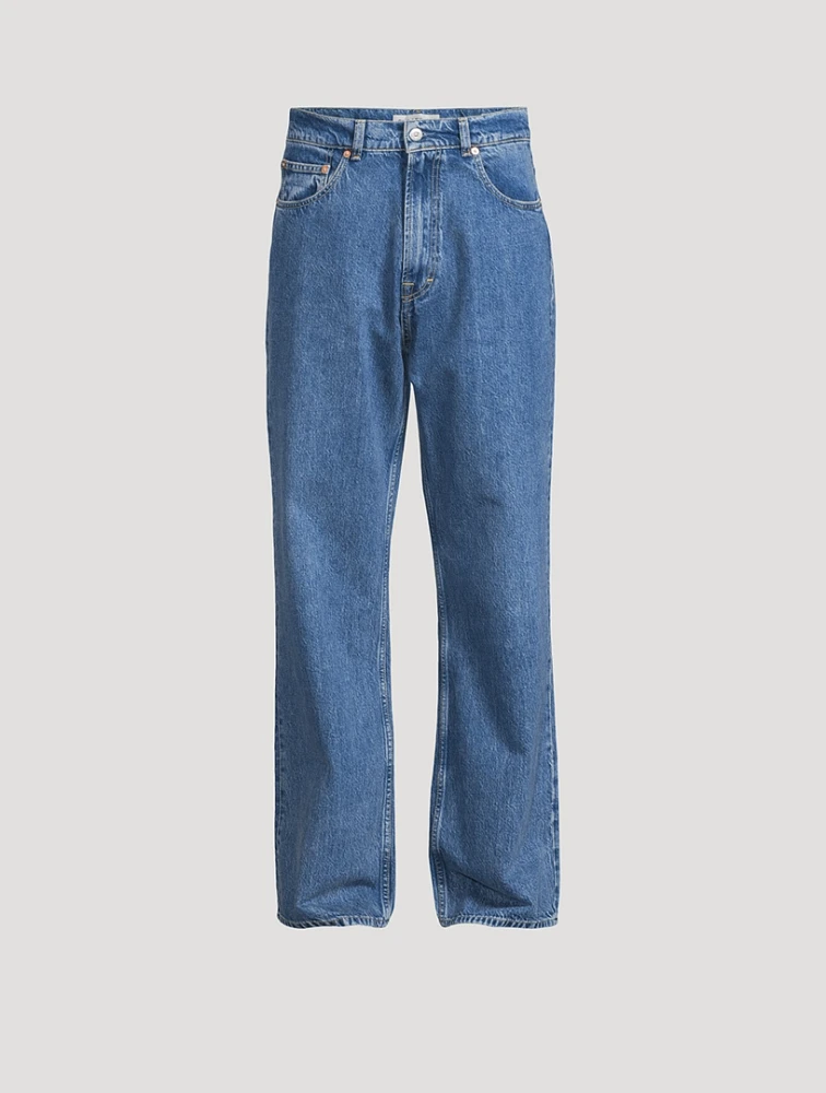 Third Cut Straight-Leg Jeans