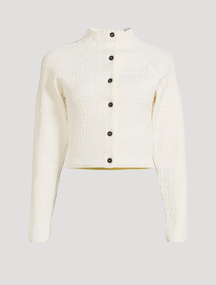 The Scala Embossed Cardigan