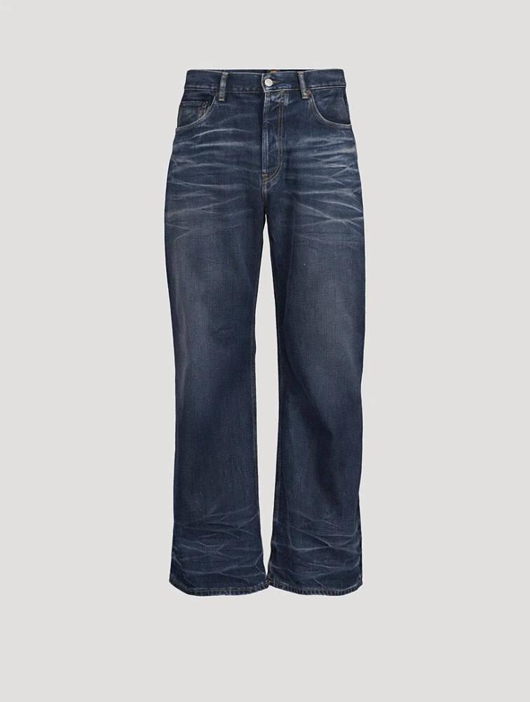 Wide-Leg Jeans