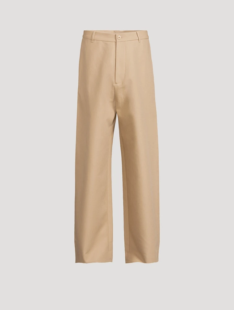 Organic Cotton Twill Trousers