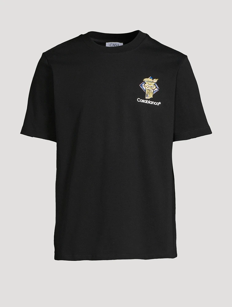Diamond Column Printed T-Shirt