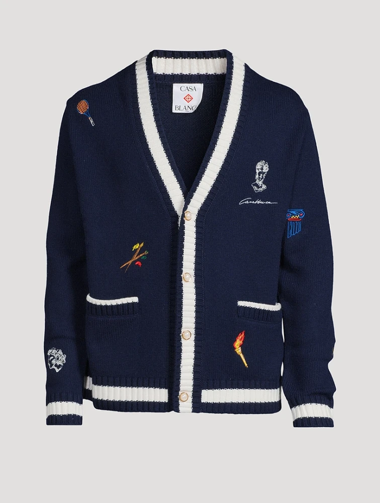 Wool And Cashmere Cardigan