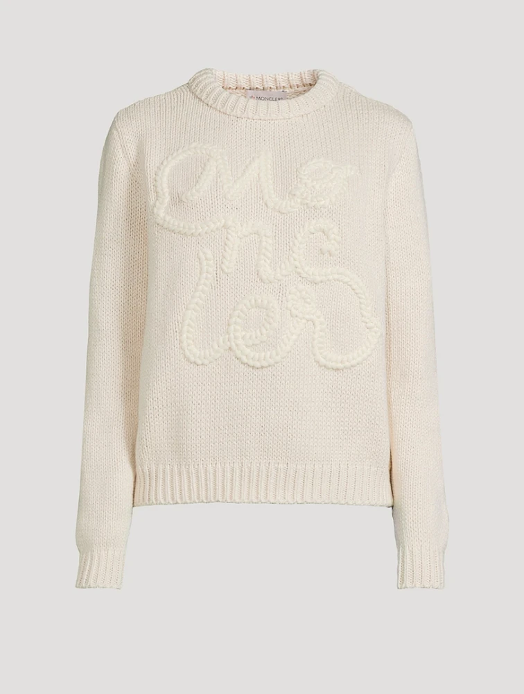 Logo-Embroidered Sweater