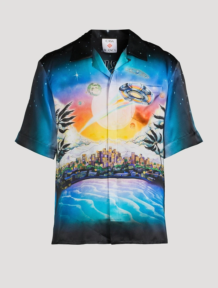 La Prémonition Silk Camp Shirt