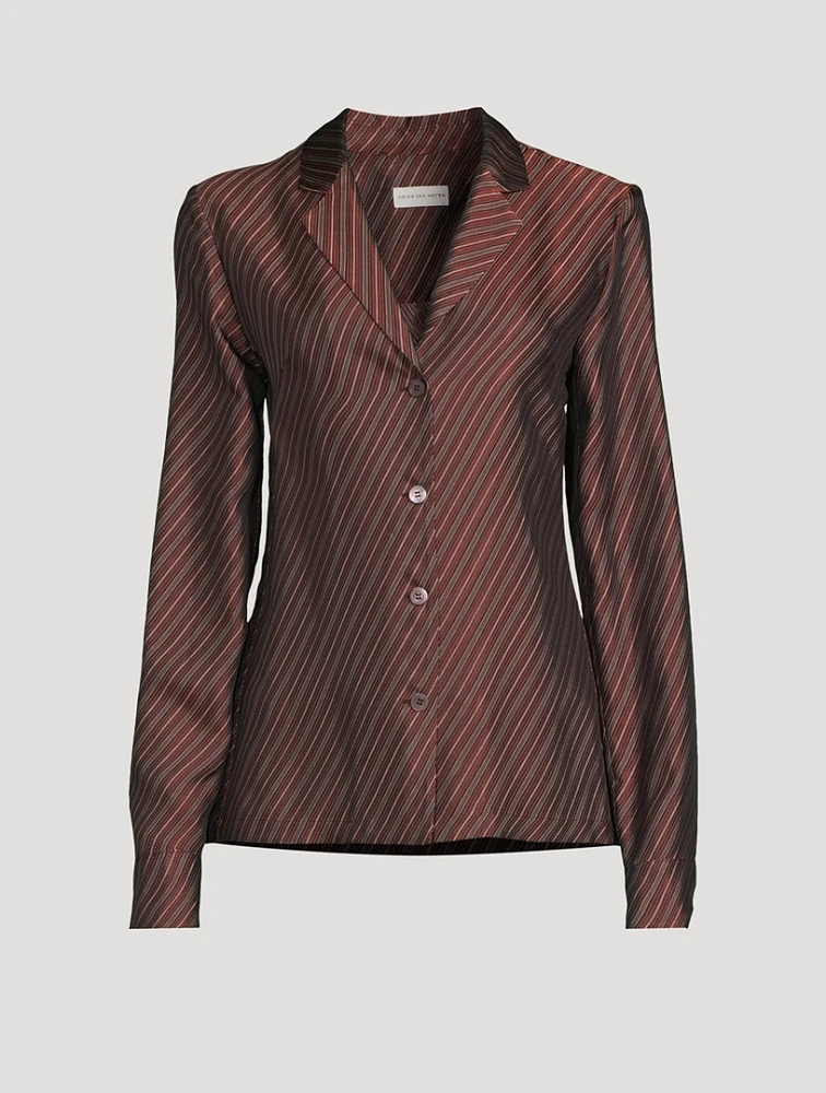 Colla Shirt Stripe Print