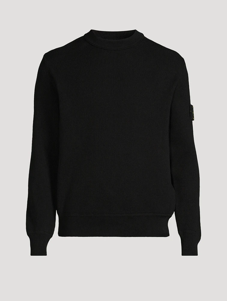 Rib-Knit Sweater