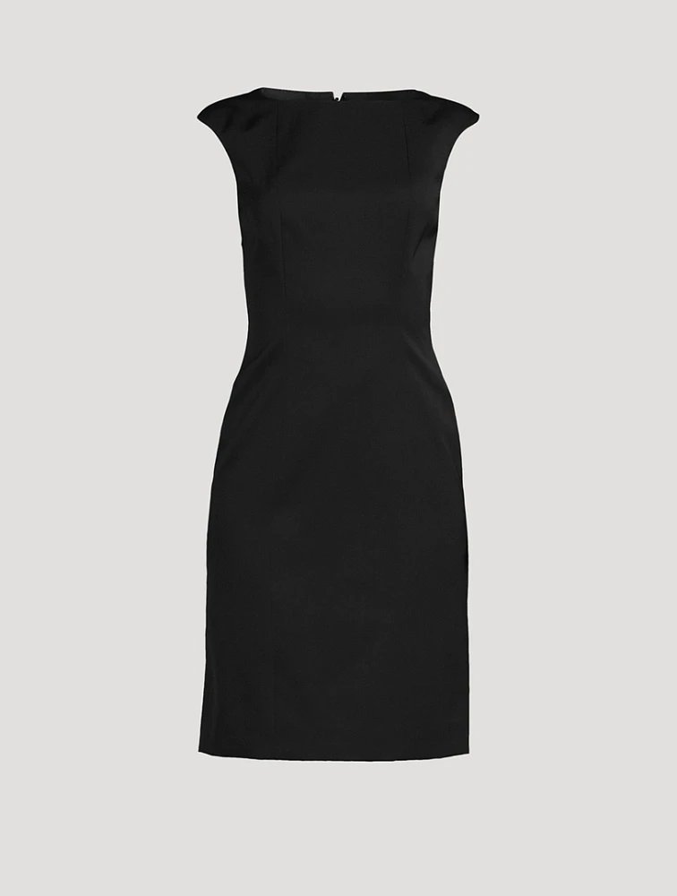 Wool Sheath Dress