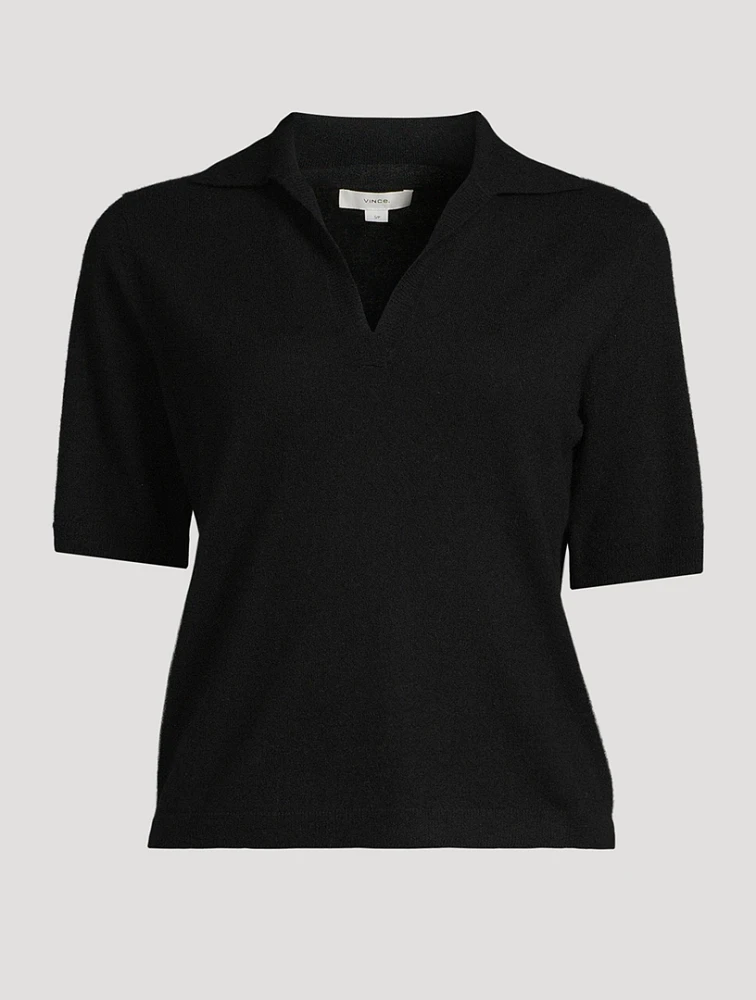 Knit Polo Shirt