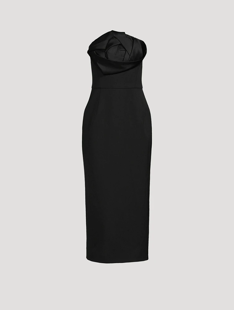Rosette Midi Dress