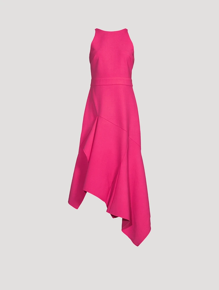 Asymmetric Midi Dress