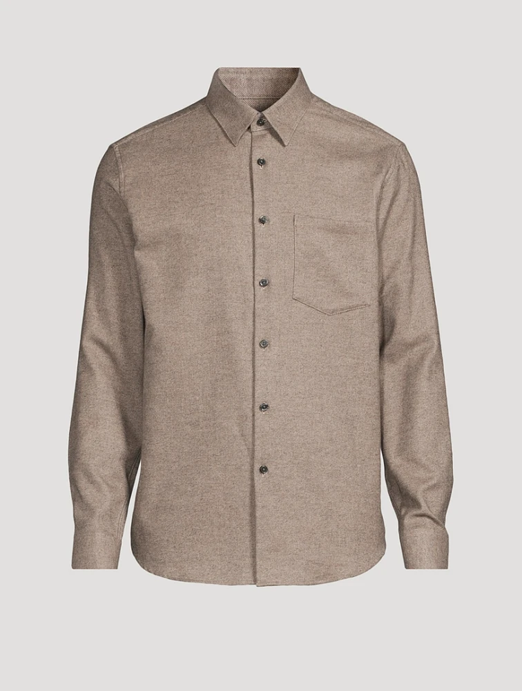 Irving Twill Long-Sleeve Shirt