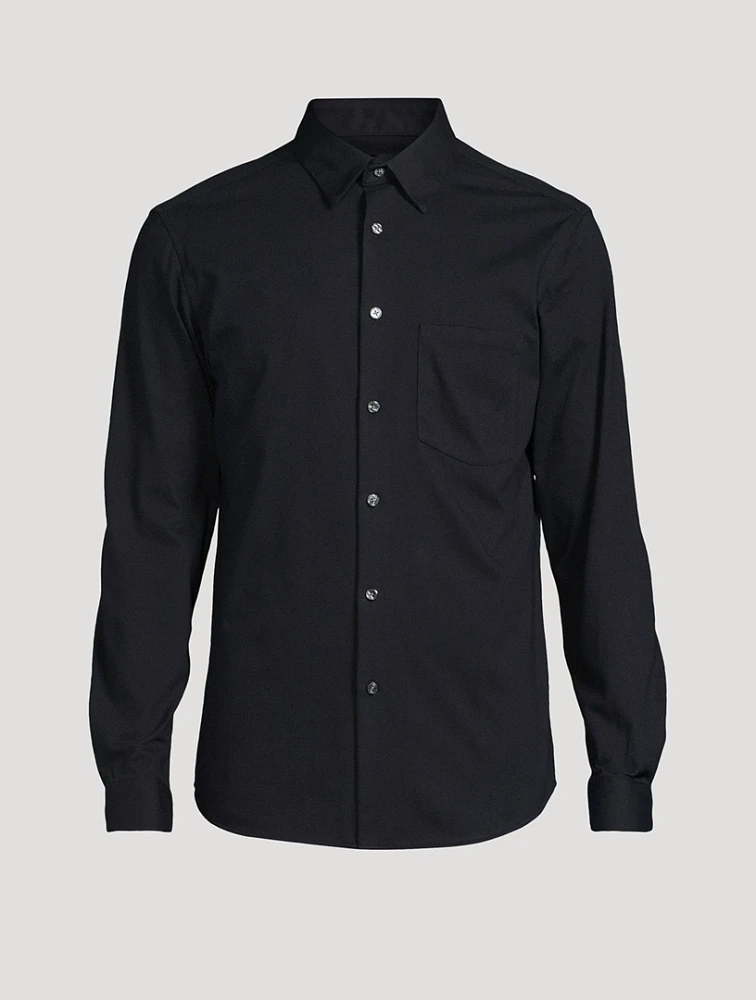Irving Brushed Structure Knit Shirt