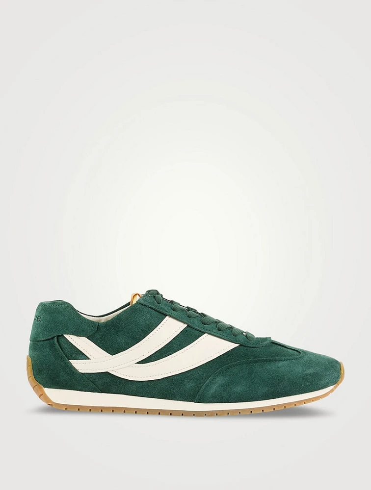 Oasis Suede And Leather Sneakers
