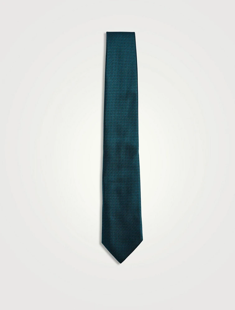 Patterned Silk Tie