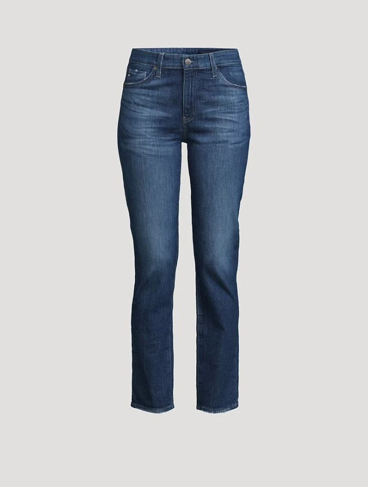 Mari Slim Straight Jeans